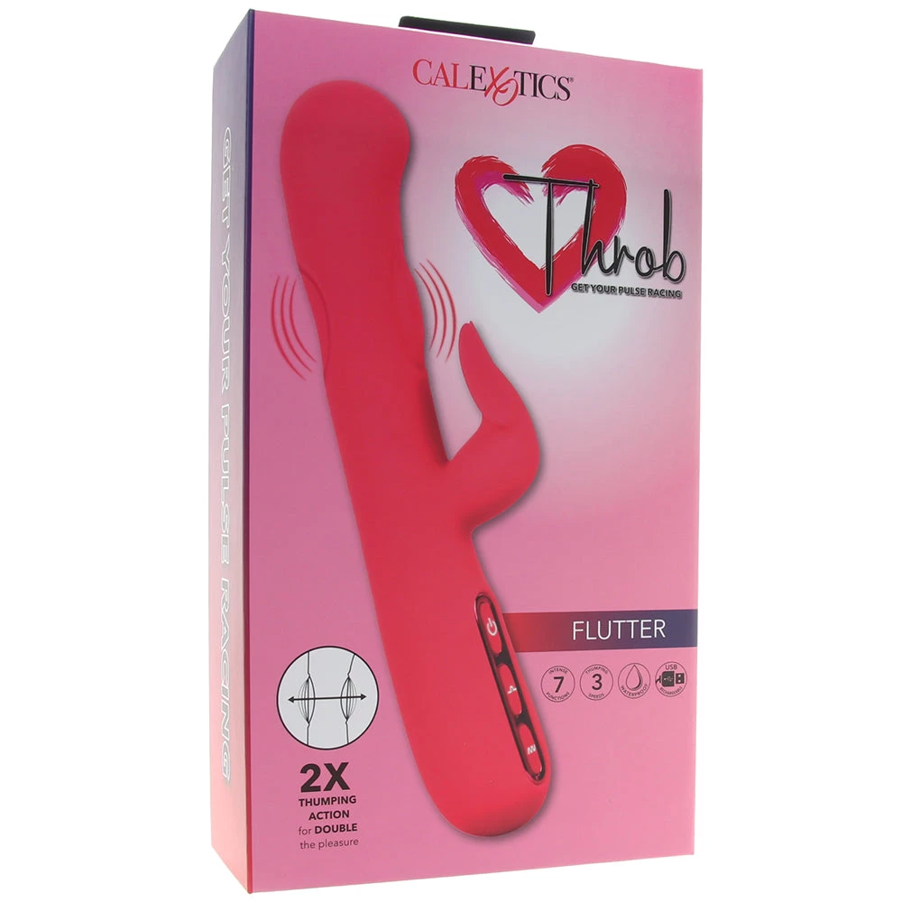 CalExotics Throb Flutter Rabbit Vibe 8 CalExotics Throb Flutter Rabbit Vibe - Image 6