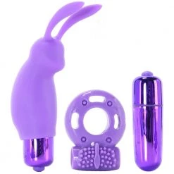 Pipedream Neon Vibrating Couples Kit