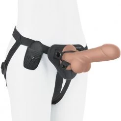 Electric Eel Pegasus Realistic 8 Inch Vibrating Strap-On Set