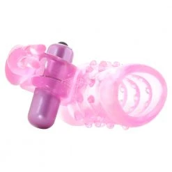 CalExotics Stretchy Vibrating Bunny Enhancer -Outlet Vibrators Store media 08530498 94ab 4ac4 8c77 755c8e50395a 800x@2x