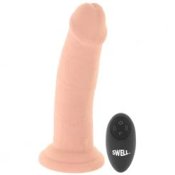 XR Brands Swell Inflatable & Vibrating 7 Inch Dildo