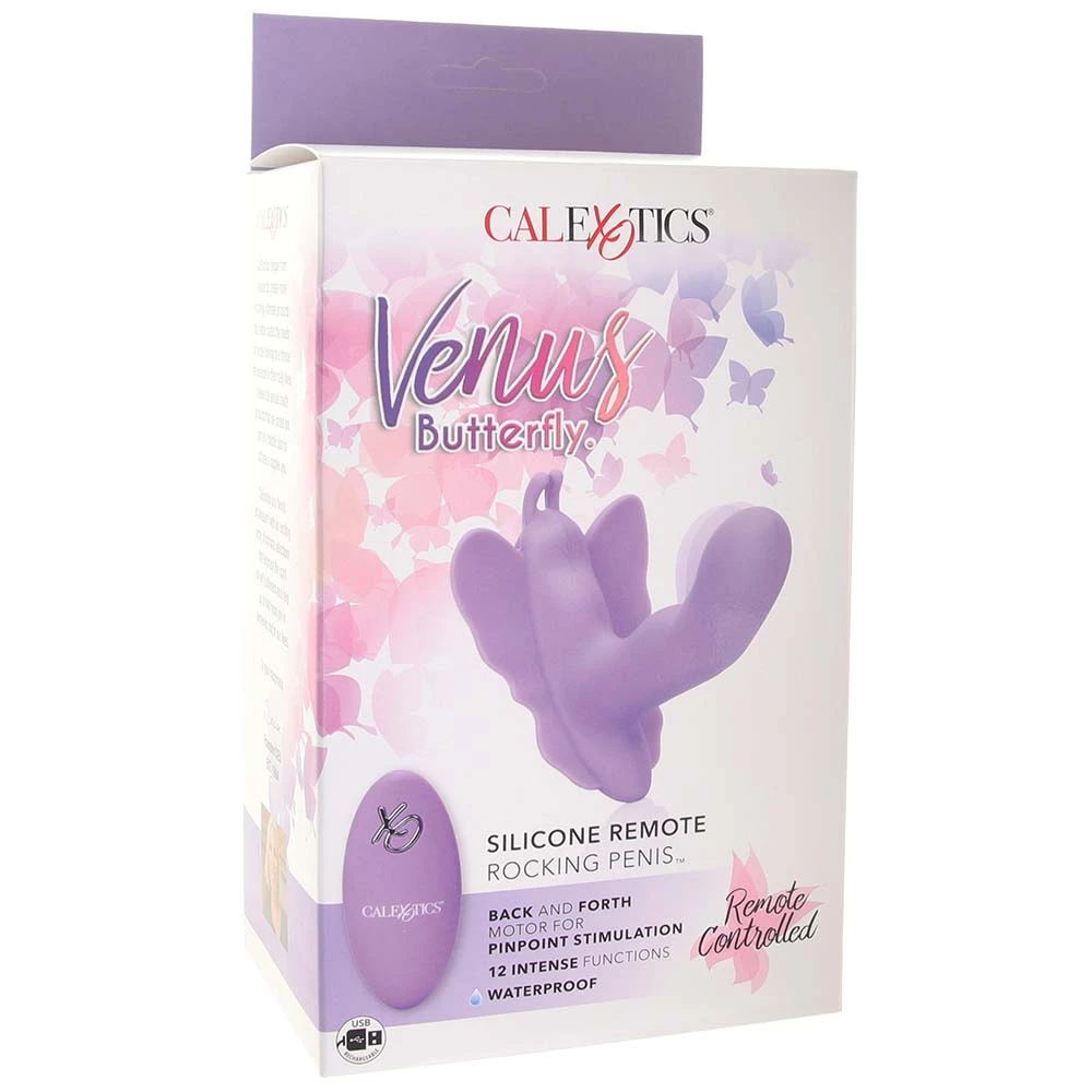 CalExotics Venus Butterfly Remote Rocking Penis Vibe 8 CalExotics Venus Butterfly Remote Rocking Penis Vibe - Image 6