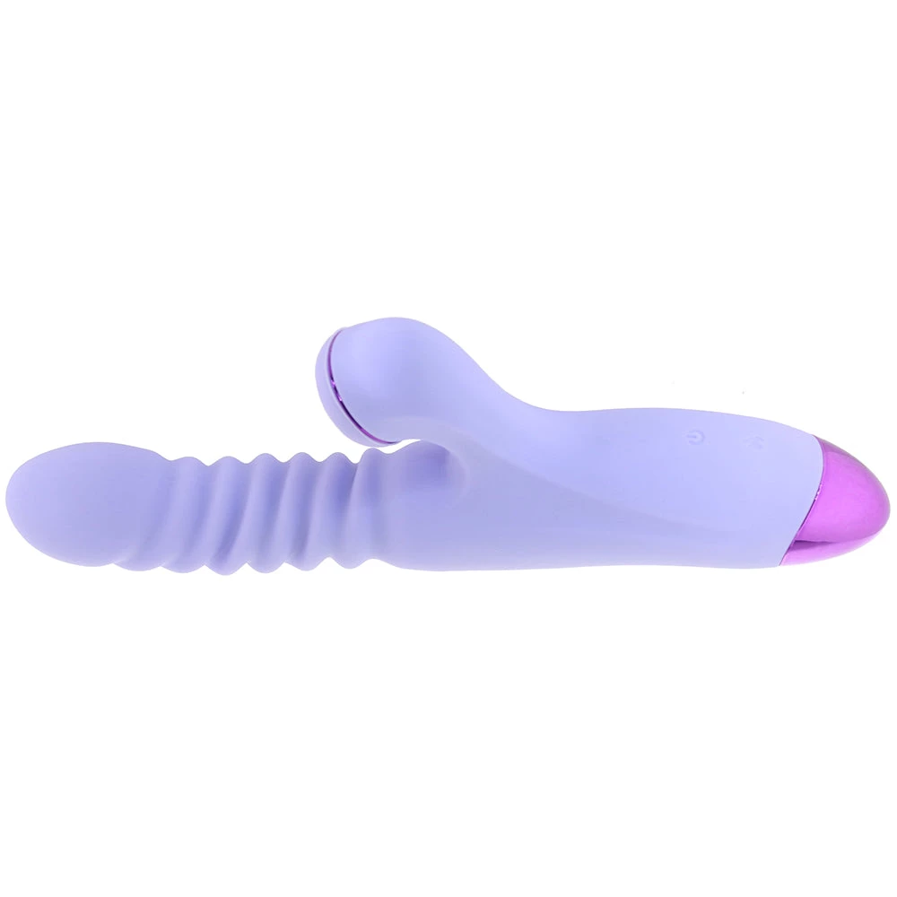 Ns Novelties Luxe Nova Thrusting & Throbbing Rabbit Vibe 7 Ns Novelties Luxe Nova Thrusting & Throbbing Rabbit Vibe - Image 5