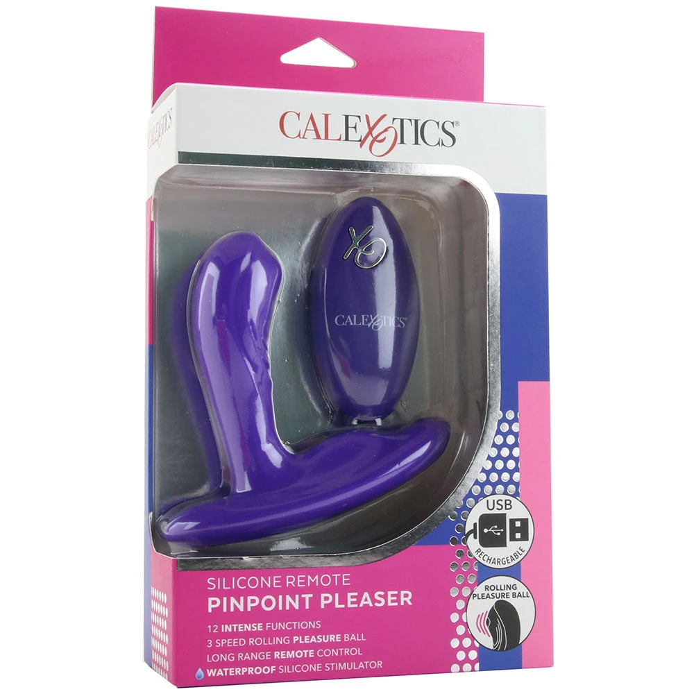 CalExotics Silicone Remote PinPoint Pleaser P-Spot Vibe 8 CalExotics Silicone Remote PinPoint Pleaser P-Spot Vibe - Image 6