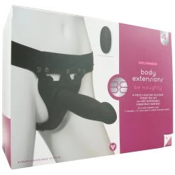 Doc Johnson Be Naughty Vibrating Hollow 4 Piece Strap-On Set -Outlet Vibrators Store media 23fa68f3 e035 43ad a247 9f9a0e36a1ee 800x@2x