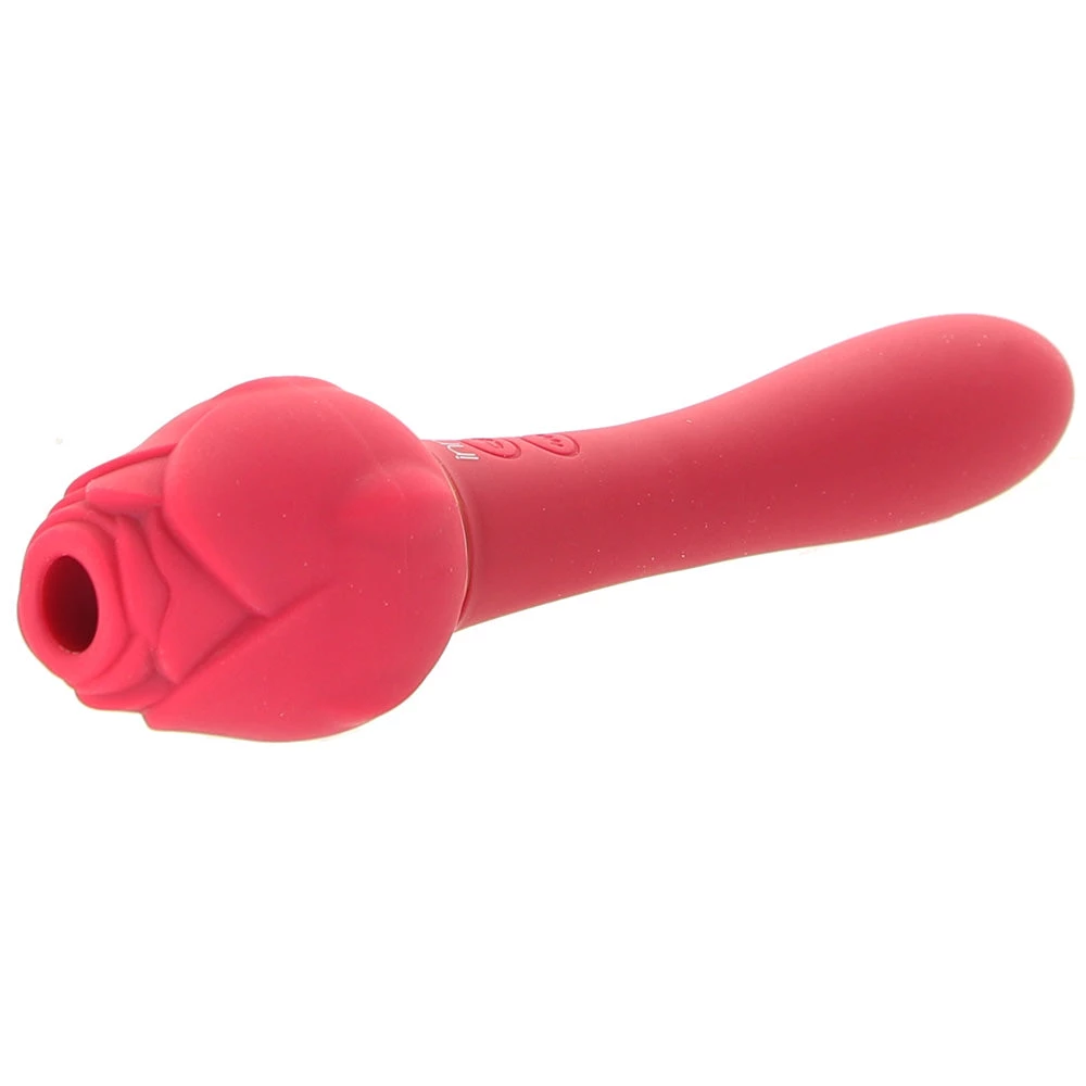 XR Brands Bloomgasm Sweet Heart Suction Rose And Vibrator 4 XR Brands Bloomgasm Sweet Heart Suction Rose And Vibrator - Image 2