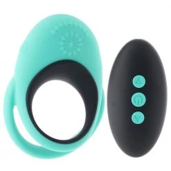 CalExotics Link Up Remote Alpha Vibrating Dual Cock Ring
