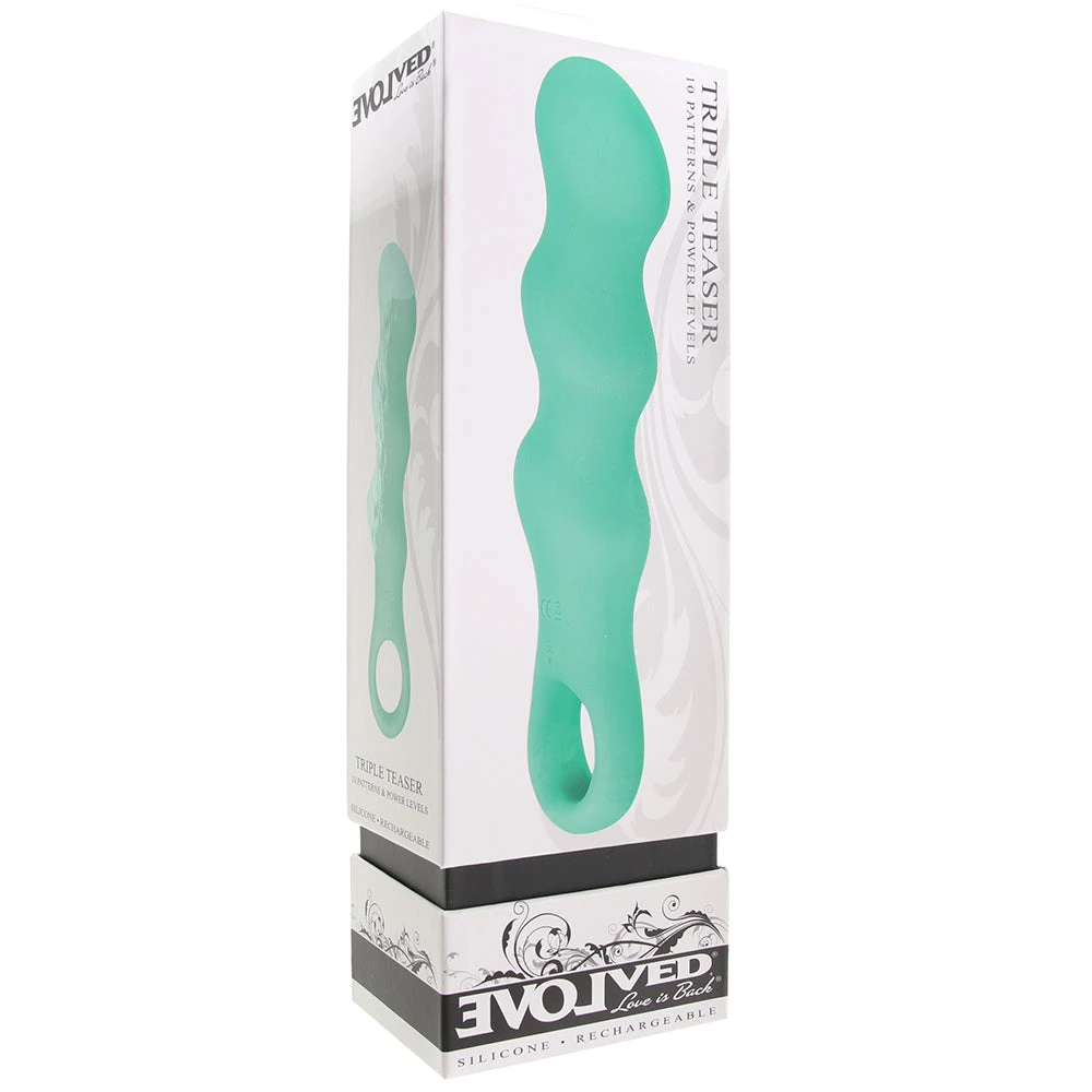 Evolved Novelties Triple Teaser Rechargeable Vibe 8 Evolved Novelties Triple Teaser Rechargeable Vibe - Image 6