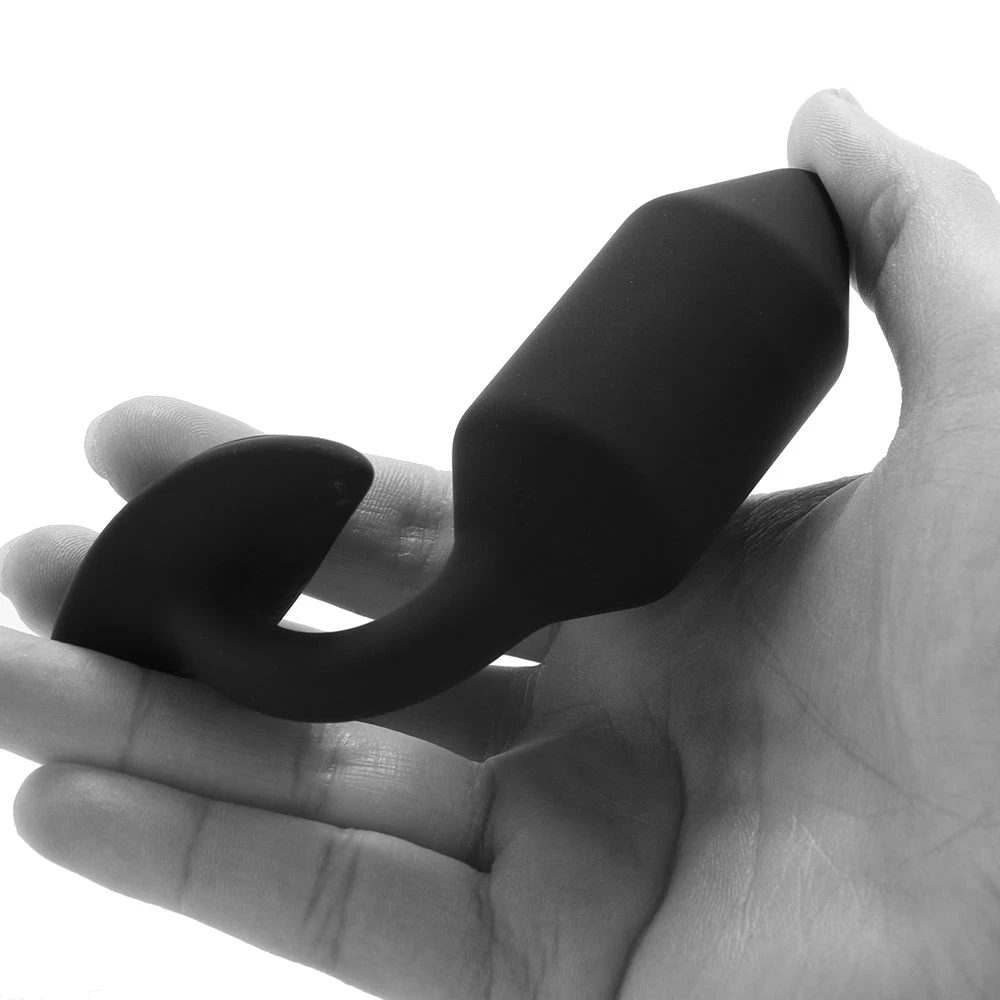 B-Vibe Vibrating Weighted Silicone Snug Plug 6 B-Vibe Vibrating Weighted Silicone Snug Plug - Image 4