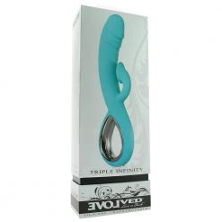 Evolved Novelties Triple Infinity Heating Rabbit Vibe With Suction -Outlet Vibrators Store media 323732f3 4fae 4ea1 a22f c5209d3b47b1 800x@2x