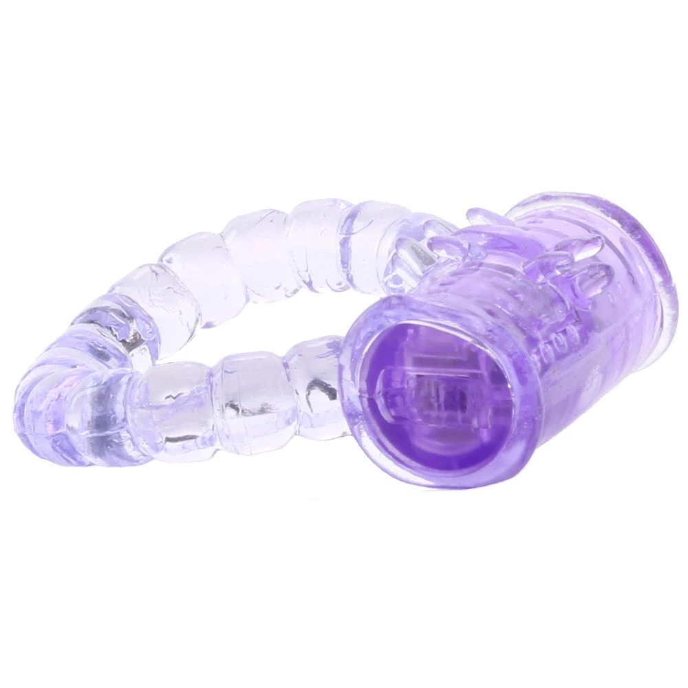 PinkCherry Come Full Purple Vibrating Ring 7 PinkCherry Come Full Purple Vibrating Ring - Image 5