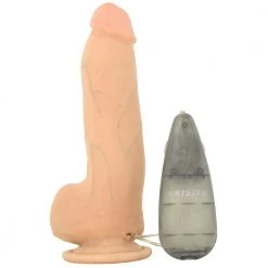 CalExotics Max Vibrating Futurotic Cock And Balls