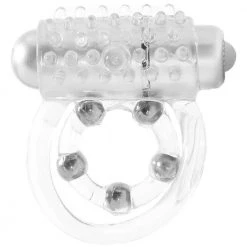 CalExotics Vibrating Beaded Enhancement Ring