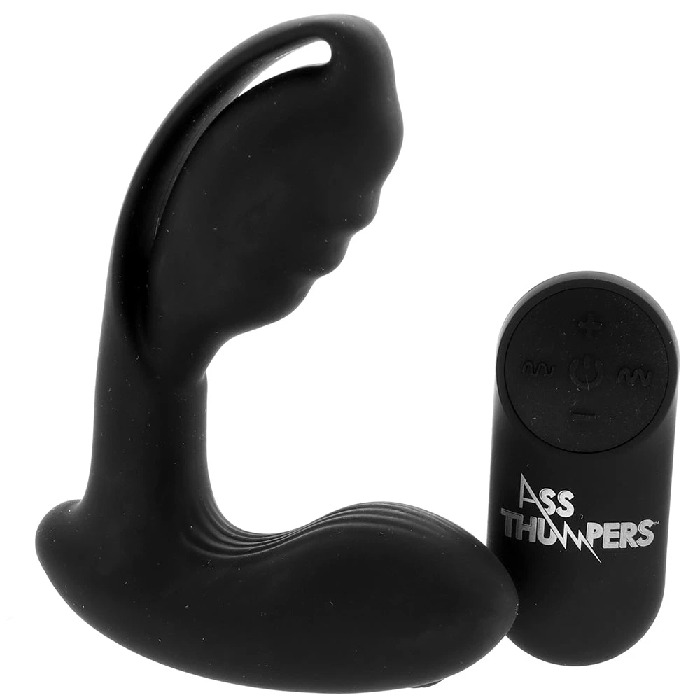 XR Brands Power P-Stim Hollow Remote Prostate Plug 3 XR Brands Power P-Stim Hollow Remote Prostate Plug