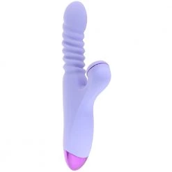 Ns Novelties Luxe Nova Thrusting & Throbbing Rabbit Vibe