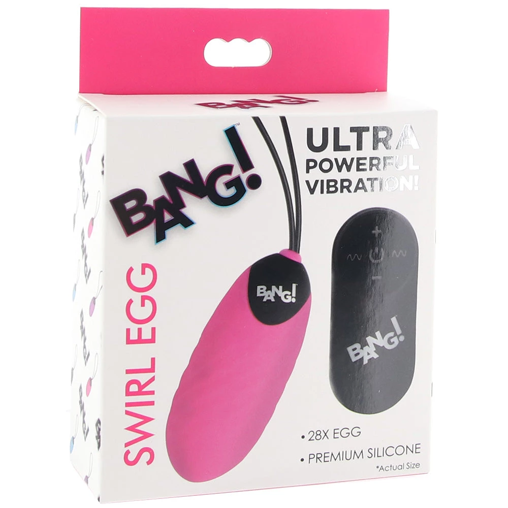 XR Brands Bang! Swirl Egg Remote Vibe 8 XR Brands Bang! Swirl Egg Remote Vibe - Image 6