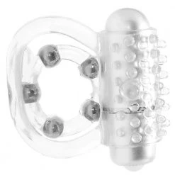 CalExotics Vibrating Beaded Enhancement Ring -Outlet Vibrators Store media 4e2afda1 3d10 4009 ac35 6d91d80873df 800x@2x