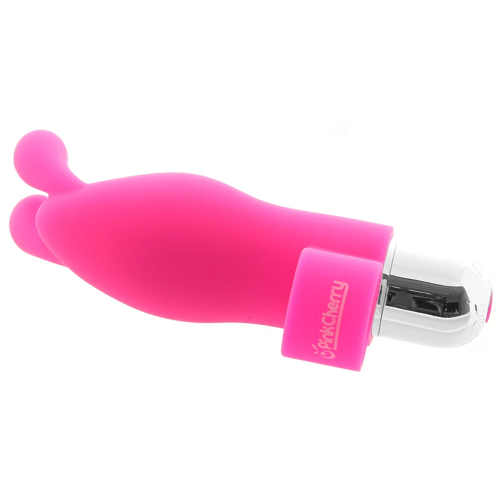 CalExotics PinkCherry Bunny Finger Vibe 6 CalExotics PinkCherry Bunny Finger Vibe - Image 4