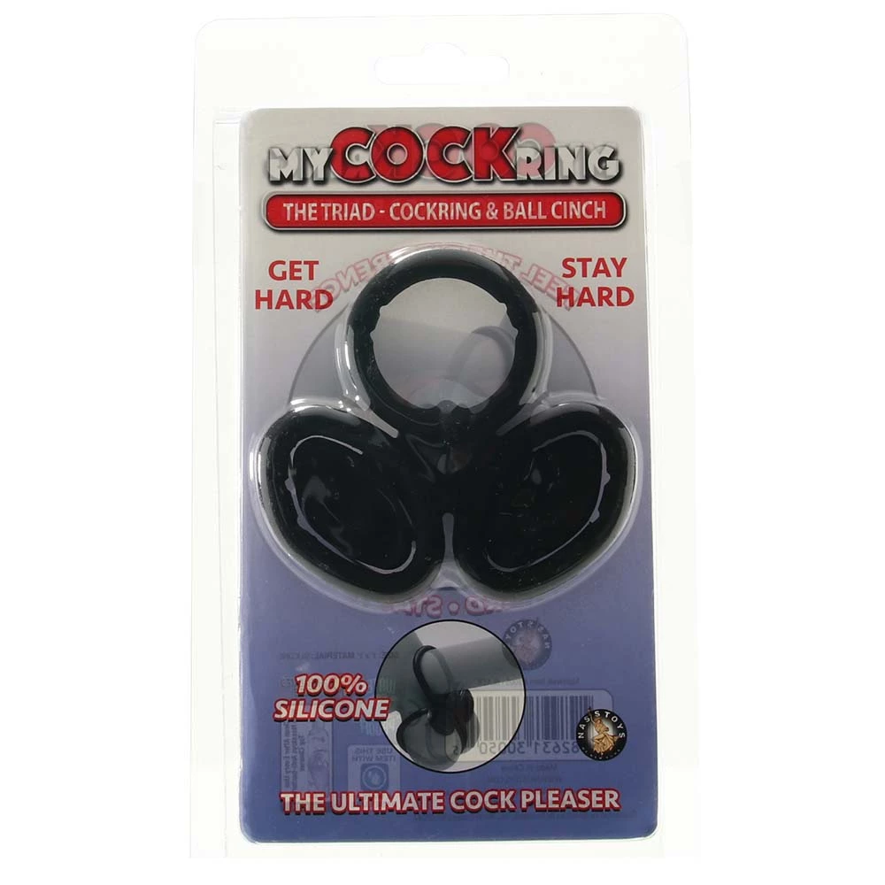 Nasstoys My Cock Ring The Triad Cock Ring & Ball Cinch 8 Nasstoys My Cock Ring The Triad Cock Ring & Ball Cinch - Image 6