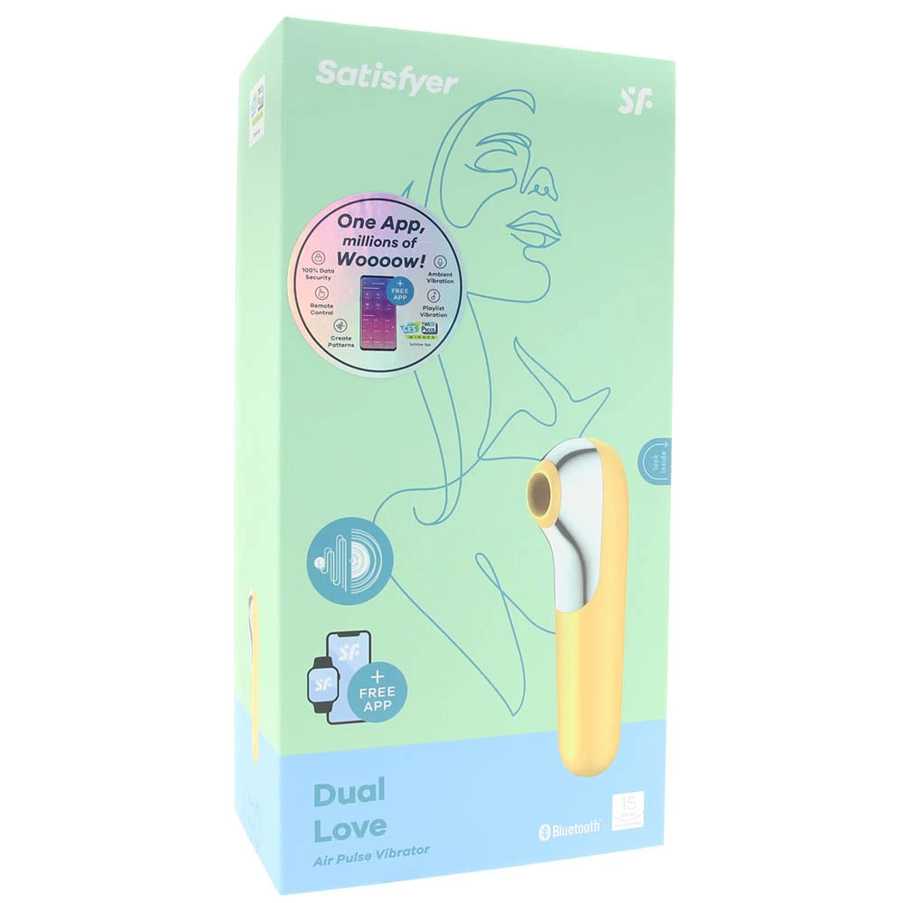Satisfyer Dual Love Air Pulse Vibe 8 Satisfyer Dual Love Air Pulse Vibe - Image 6