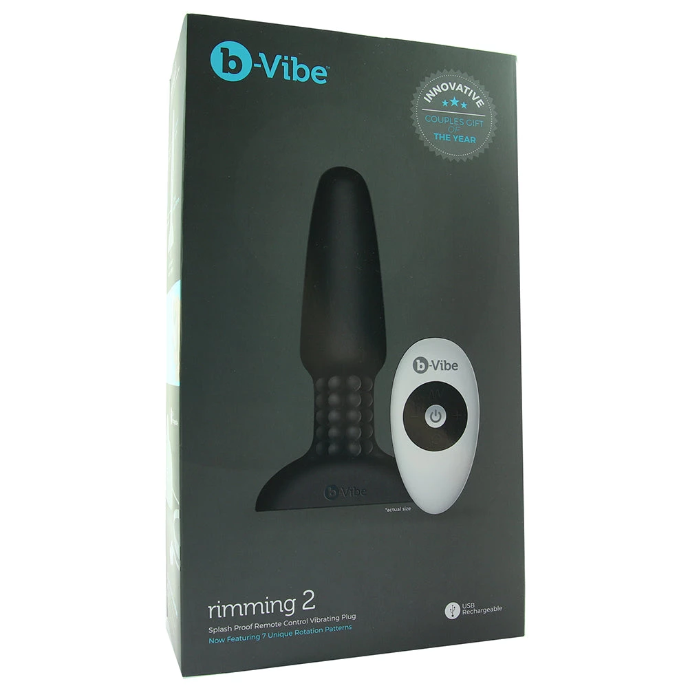 B-Vibe Remote Silicone Rimming 2 Plug 8 B-Vibe Remote Silicone Rimming 2 Plug - Image 6