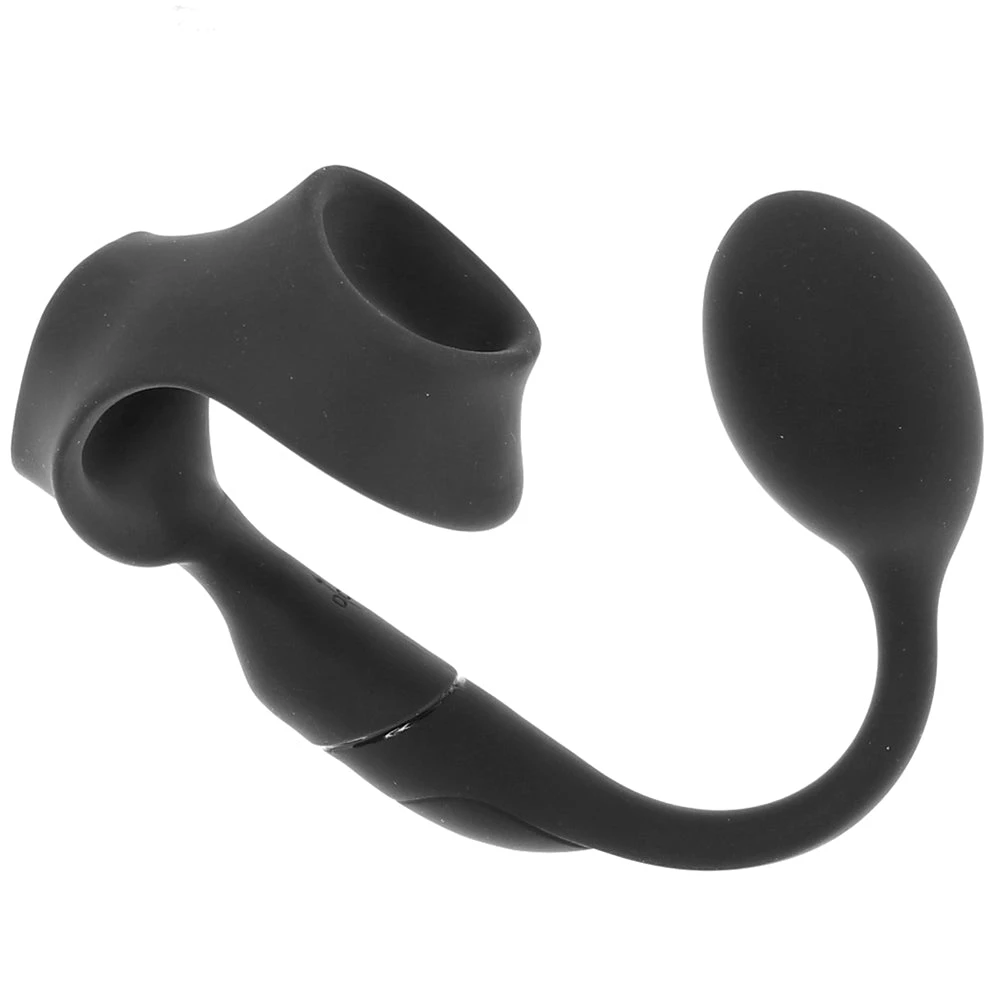 XR Brands P-Bomb Remote Cock & Ball Ring With Anal Plug 7 XR Brands P-Bomb Remote Cock & Ball Ring With Anal Plug - Image 5