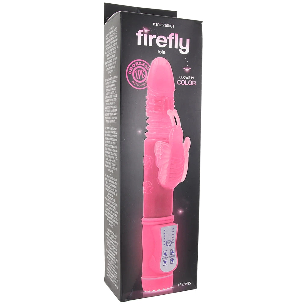 Ns Novelties Firefly Lola Glow In The Dark Rabbit Vibe 8 Ns Novelties Firefly Lola Glow In The Dark Rabbit Vibe - Image 6