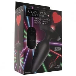 XR Brands Booty Sparks Laser Series Heart Plug -Outlet Vibrators Store media 6e516134 82cf 4592 8b1d 8d86ab7fb5e6 800x@2x