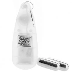 CalExotics Double Silver Bullet Vibe