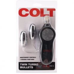 CalExotics Colt 7 Function Twin Turbo Bullet Vibe -Outlet Vibrators Store media 7c946c70 889d 45e6 978f 89880c60200c 800x@2x