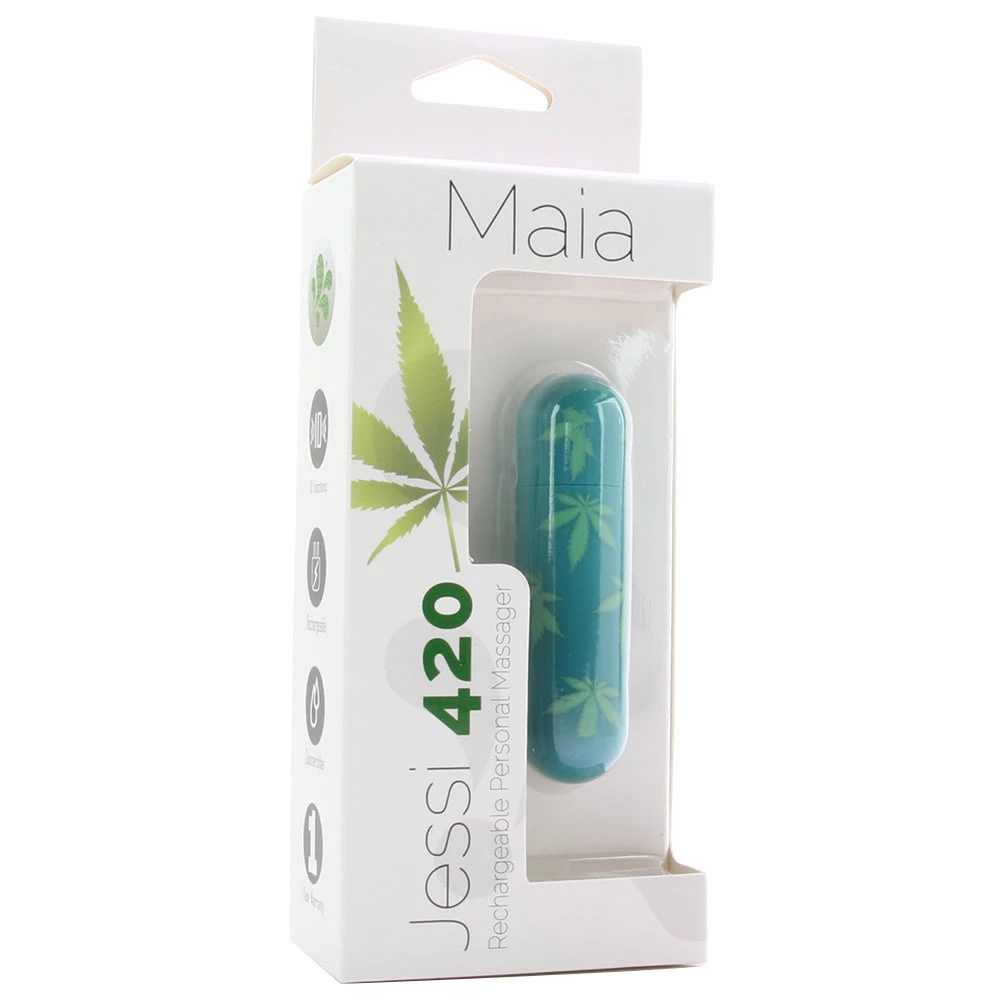 Maia Jessi 420 Rechargeable Mini Bullet Vibe 8 Maia Jessi 420 Rechargeable Mini Bullet Vibe - Image 6