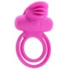 CalExotics Dual Clit Flicker Vibrating Cock Ring