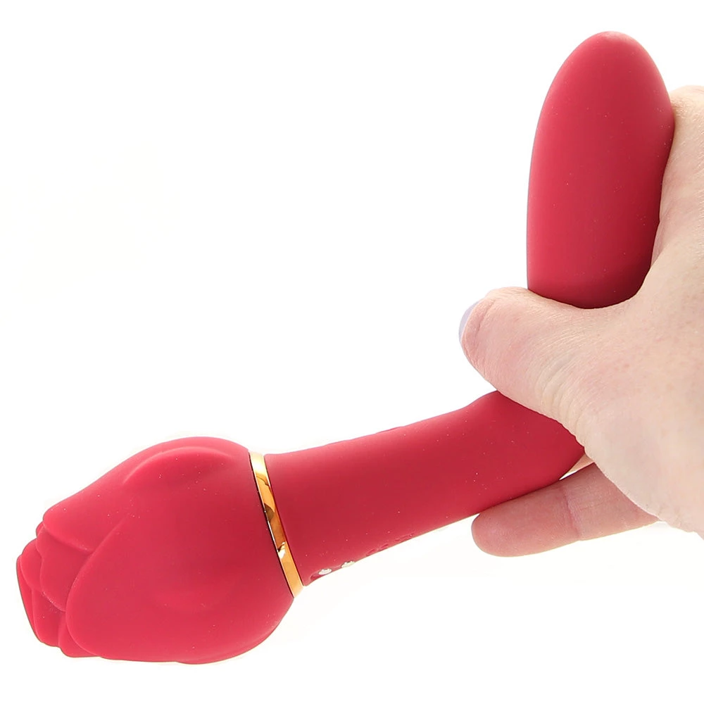 XR Brands Bloomgasm Sweet Heart Suction Rose And Vibrator 6 XR Brands Bloomgasm Sweet Heart Suction Rose And Vibrator - Image 4