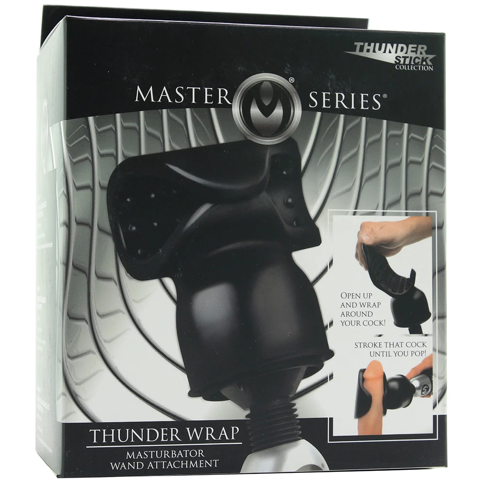XR Brands Thunder Wrap Masturbator Wand Attachment 8 XR Brands Thunder Wrap Masturbator Wand Attachment - Image 6