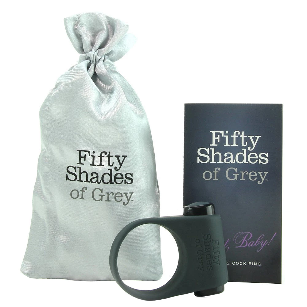 Fifty Shades Of Grey Feel It Baby Vibrating Cock Ring 5 Fifty Shades Of Grey Feel It Baby Vibrating Cock Ring - Image 3