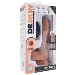 Blush Dr. Skin Dr. Grey 7 Inch Thrusting And Gyrating Vibe -Outlet Vibrators Store media 8c37cbf7 99e6 494b 8f94 ac4860a5d0ff 800x@2x