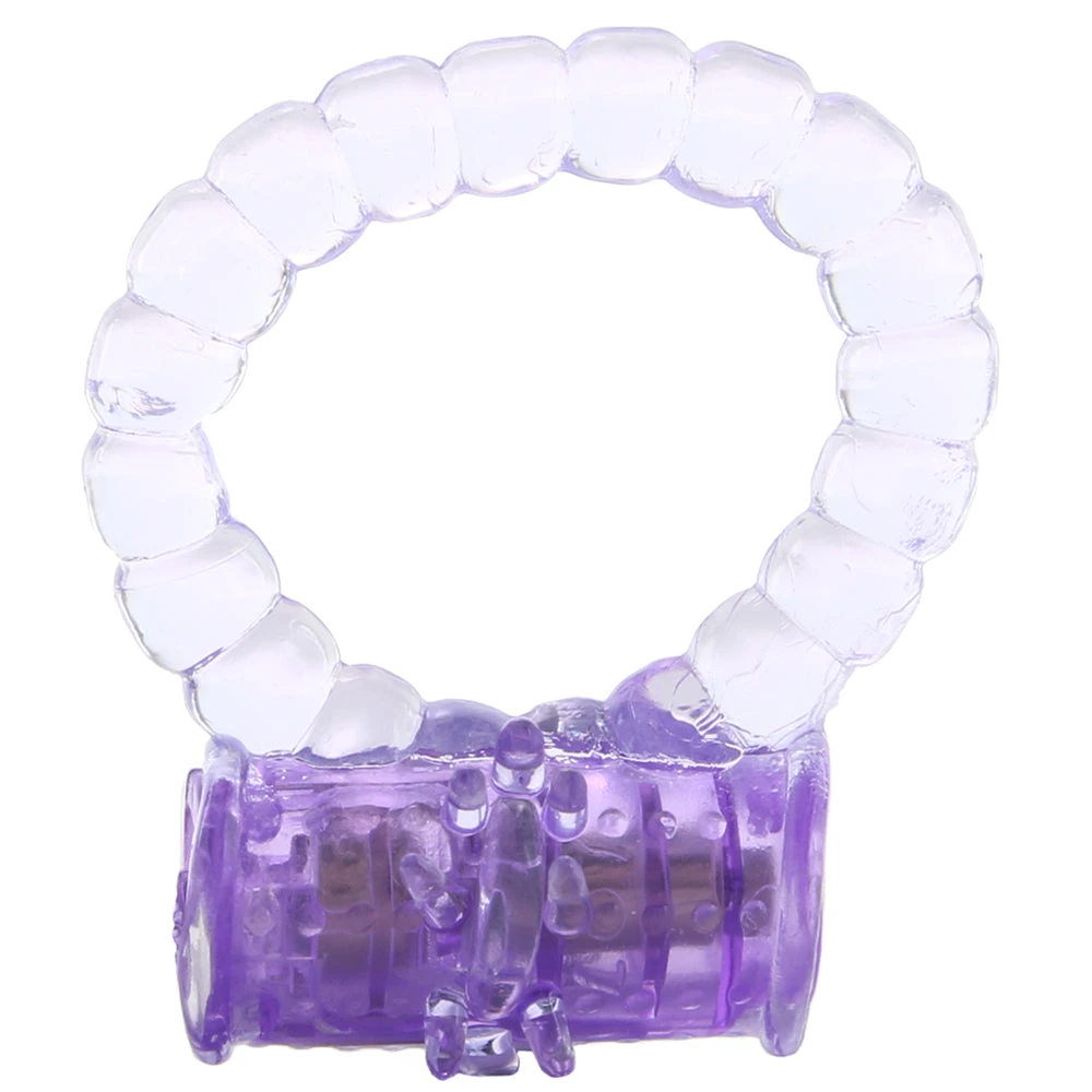 PinkCherry Come Full Purple Vibrating Ring 4 PinkCherry Come Full Purple Vibrating Ring - Image 2