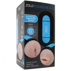 X-Gen Pleasure Pill Double Ended Vibrating Stroker -Outlet Vibrators Store media 8fca3196 22a5 4402 9372 1aee1c813da4 800x@2x