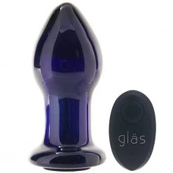 Electric Eel Gläs 3.5 Inch Remote Vibrating Butt Plug