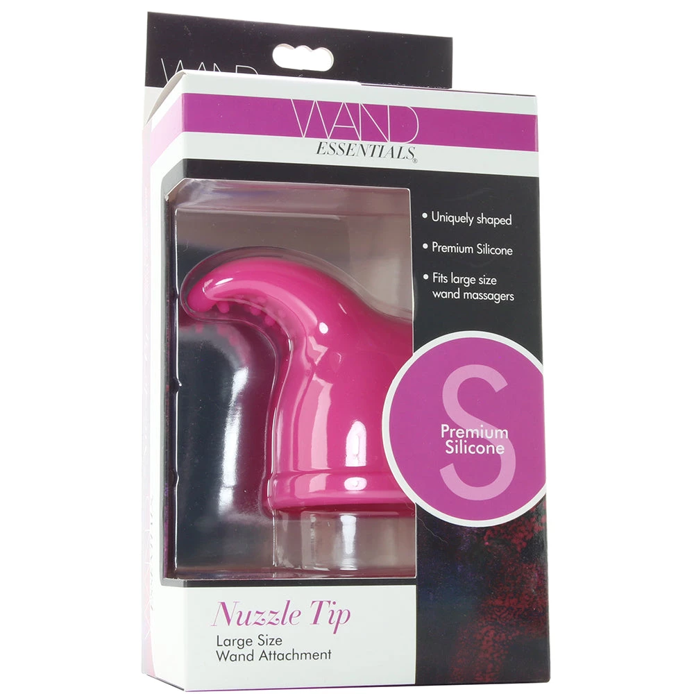 XR Brands Wand Essentials Nuzzle Tip Silicone Attachment 8 XR Brands Wand Essentials Nuzzle Tip Silicone Attachment - Image 6