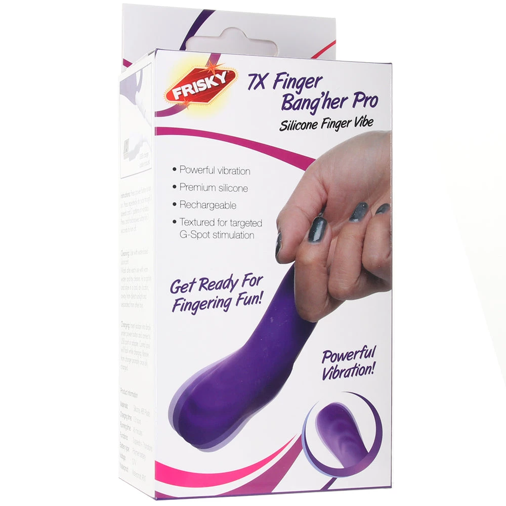 XR Brands Frisky Finger Bang'her Pro Vibe 8 XR Brands Frisky Finger Bang'her Pro Vibe - Image 6