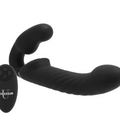 XR Brands Ergo-Fit Twist Inflatable Vibrating Strapless Strap-On