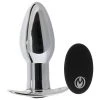 XR Brands Master Series Chrome Blast Vibrating Plug