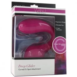 XR Brands Wand Essentials Deep Glider Curved G-Spot Attachment -Outlet Vibrators Store media 9e48a3d5 d31d 42a7 abef 2e782713b791 800x@2x