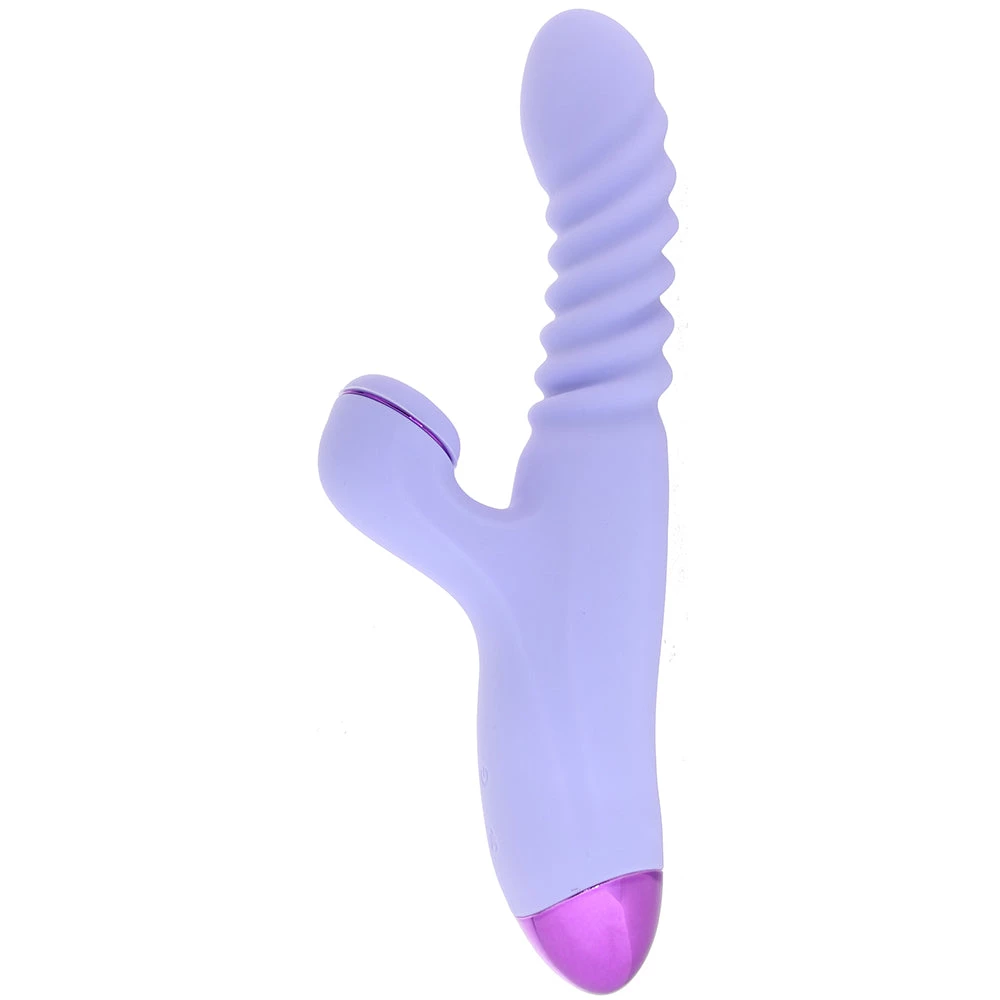 Ns Novelties Luxe Nova Thrusting & Throbbing Rabbit Vibe 5 Ns Novelties Luxe Nova Thrusting & Throbbing Rabbit Vibe - Image 3