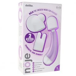 Blush Nöje Delite Pleasure Wand With Attachments -Outlet Vibrators Store media a433a92a 026a 49a0 97c4 0861f668b13b 800x@2x