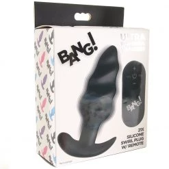 XR Brands Bang! 21X Vibrating Swirl Remote Plug 13 XR Brands Bang! 21X Vibrating Swirl Remote Plug -Outlet Vibrators Store media a97ab29d cba1 4113 9b18 649ebed04db4 800x@2x