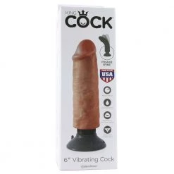 Pipedream King Cock 6 Inch Vibrating Suction Dildo -Outlet Vibrators Store media b3d06cae 76c2 4d8f bfc5 174813411c5f 800x@2x