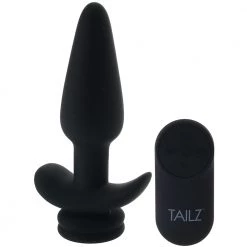XR Brands Tailz Snap-On Silicone Remote Anal Vibe