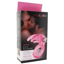 CalExotics Triple Clit Flicker Cock Ring -Outlet Vibrators Store media b6d49c06 5924 4b63 8b6a 83fc02769d43 800x@2x